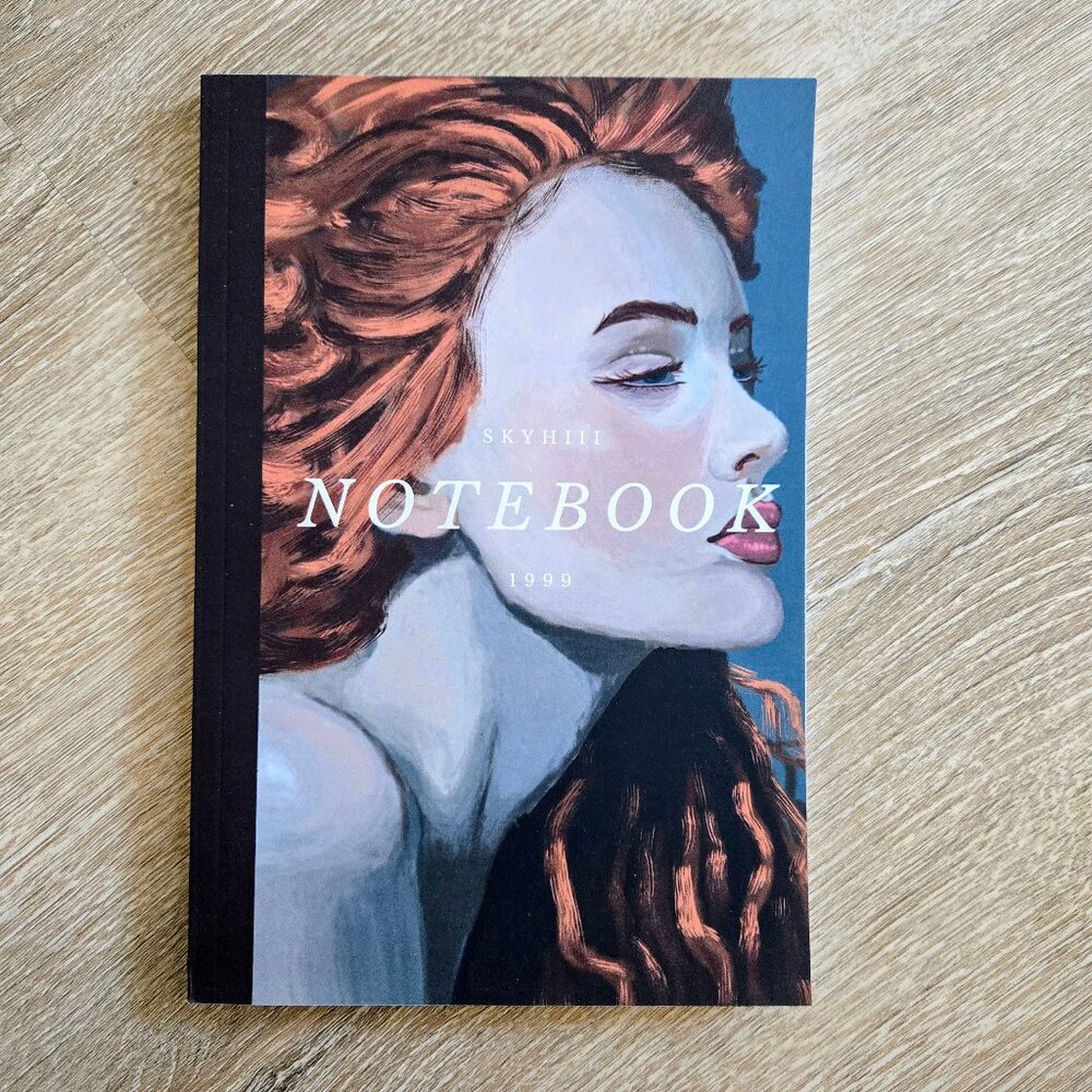 New Notebook with 120 Lined Pages by Rachel Skyhiii - Made by Norwegian Artist